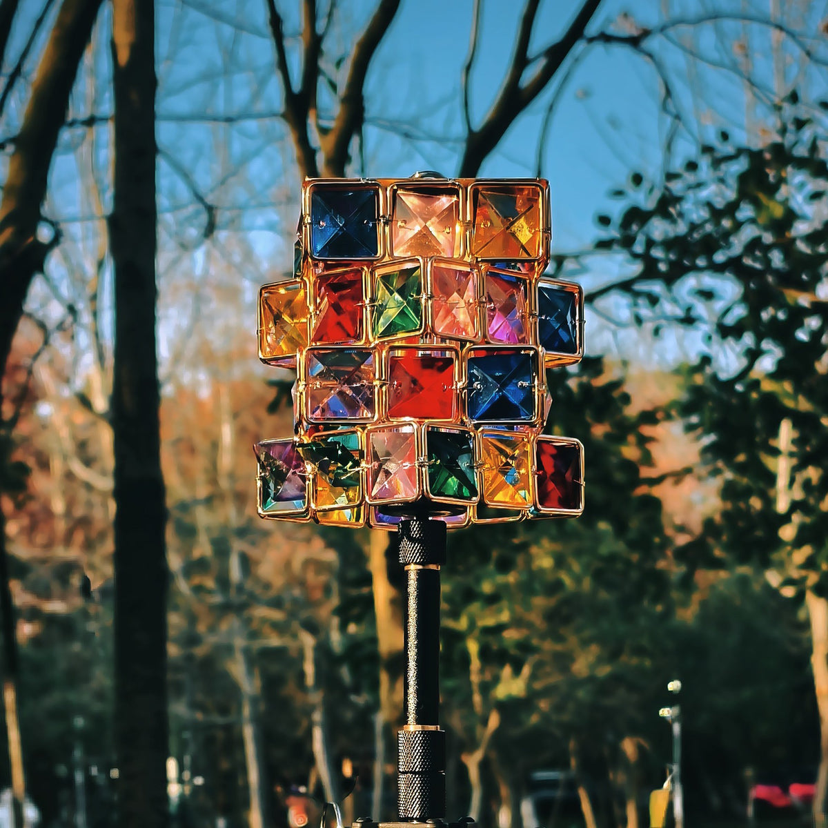 PINELORE Cube Lantern Shade
