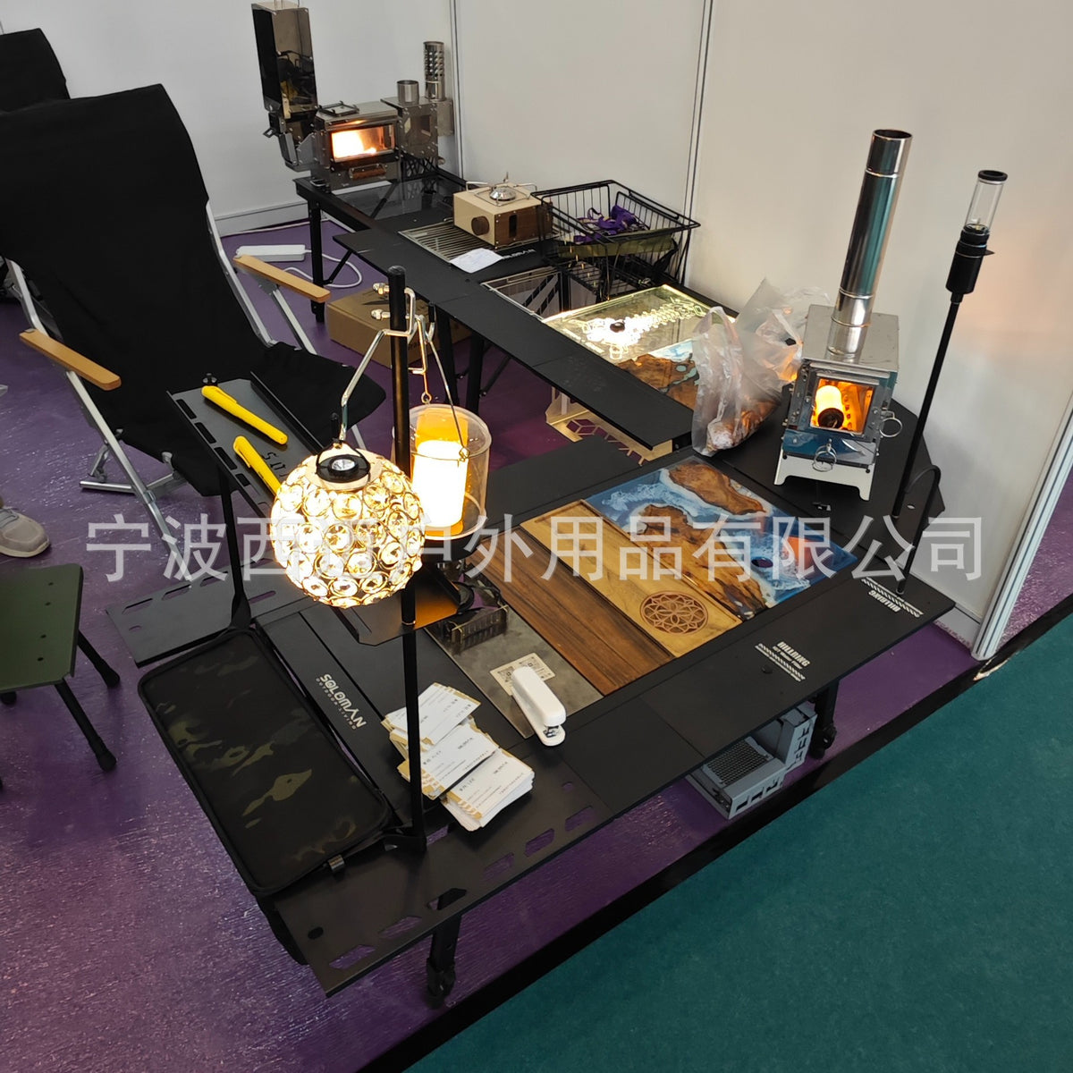 PINELORE Aluminum Corner Table Extension