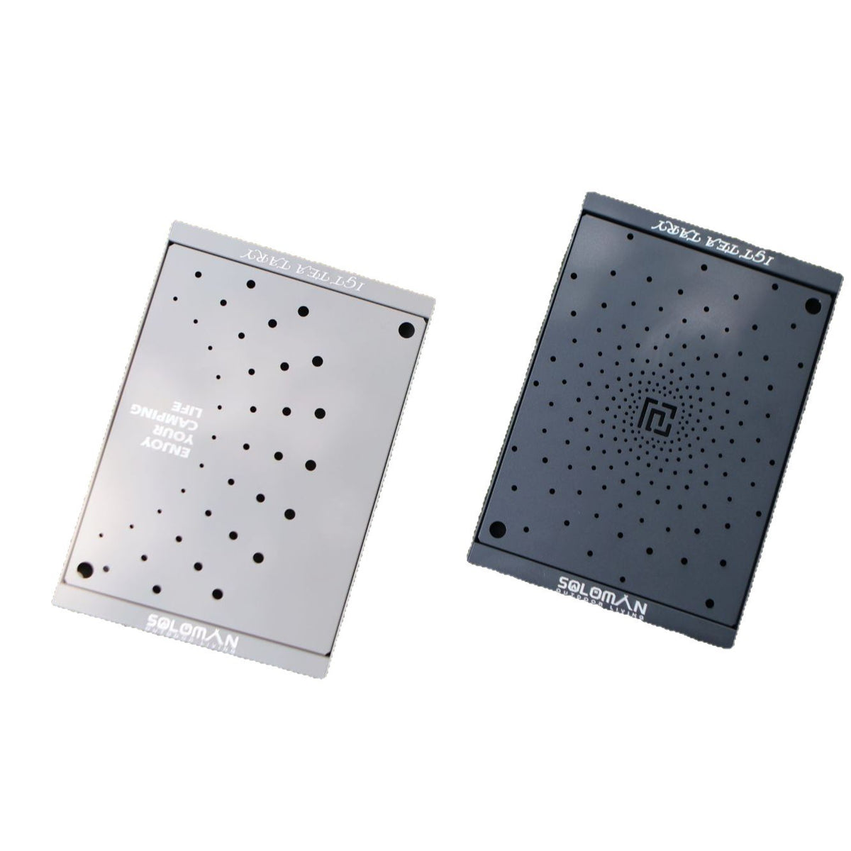 PINELORE 1-Unit Aluminum Tea Tray