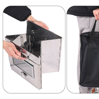 PINELORE Folding Camp Oven