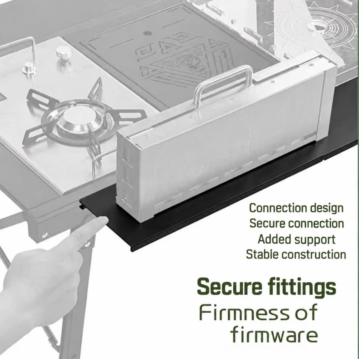 PINELORE Modular Table Panels & Edge Rails