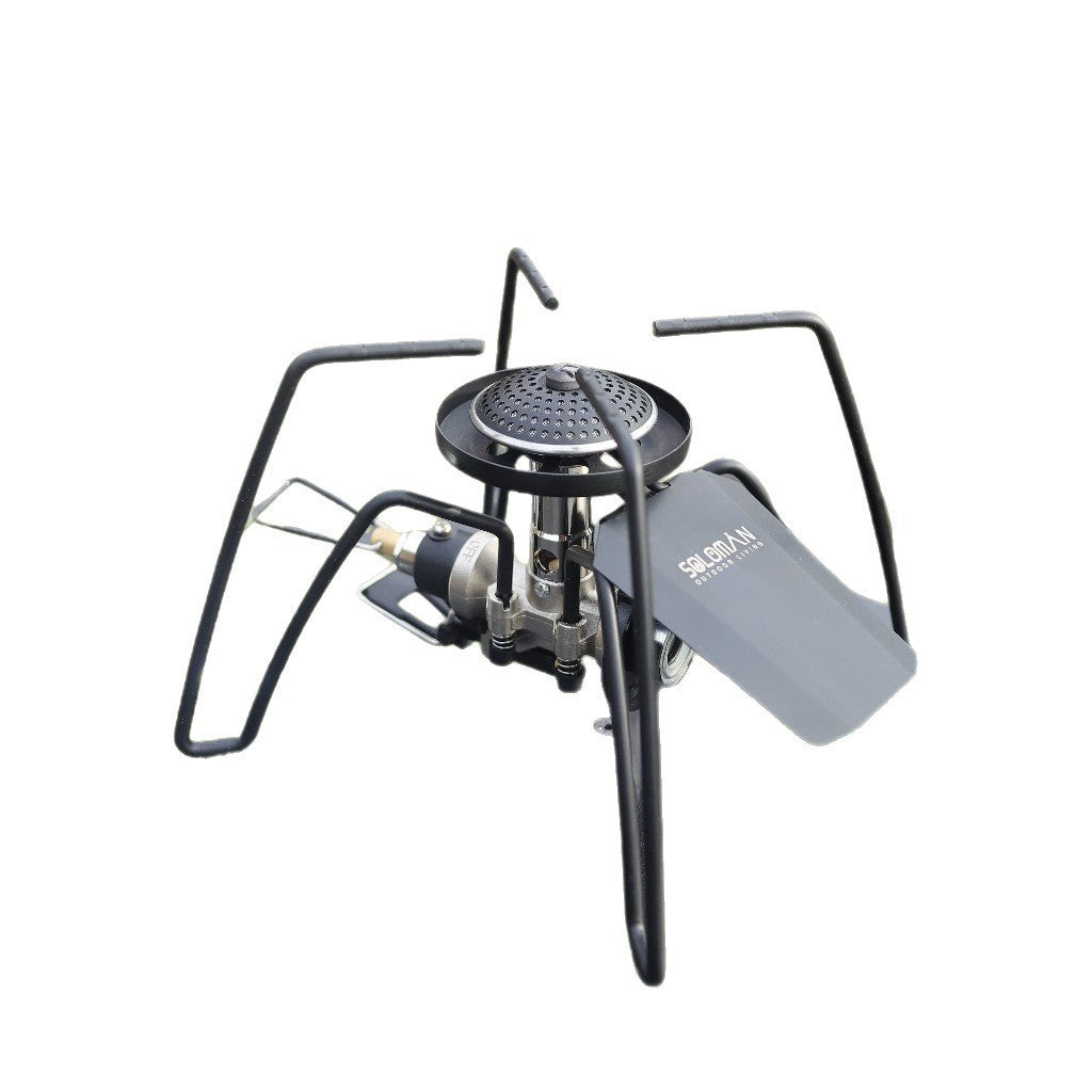 PINELORE Folding Remote-Canister Camp Stove