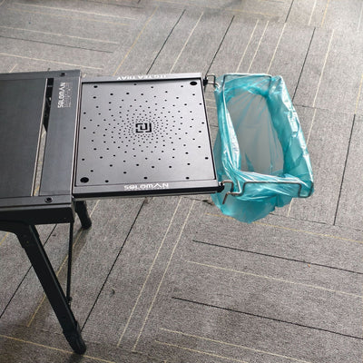 PINELORE Table Extension Rails & Trash Bag Holder