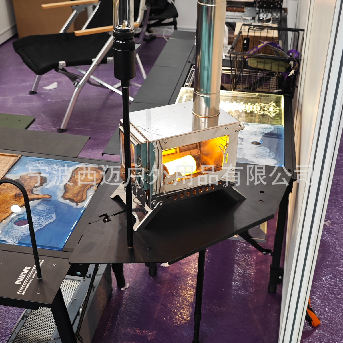 PINELORE Aluminum Corner Table Extension