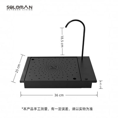 PINELORE 1-Unit Tea Tray & Water Pump