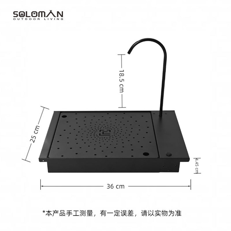 PINELORE 1-Unit Tea Tray & Water Pump