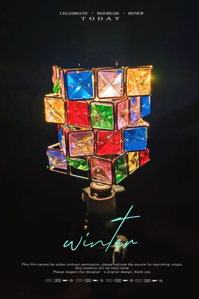 PINELORE Cube Lantern Shade