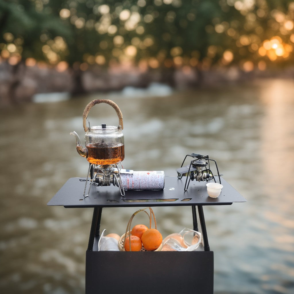 PINELORE Folding Remote-Canister Camp Stove