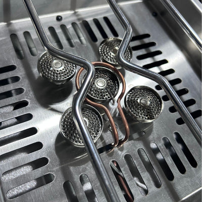 PINELORE 1-Unit Recessed Five-Burner Gas Stove