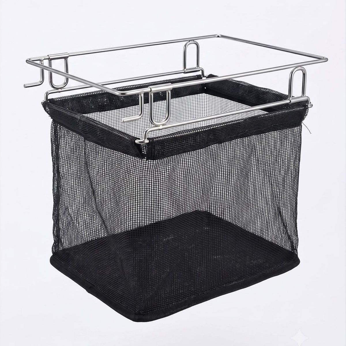 PINELORE Slide-Out Stainless Steel Draining Basket