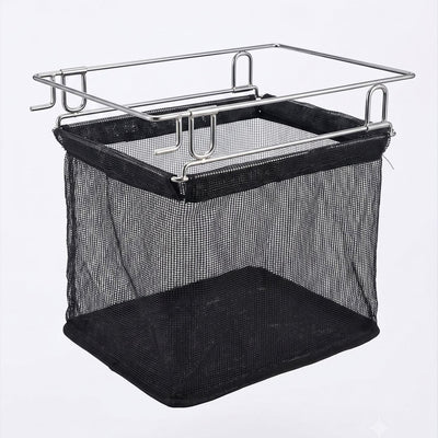 PINELORE Slide-Out Stainless Steel Draining Basket