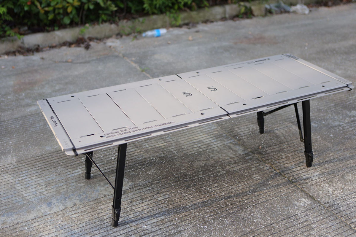 PINELORE 5-Unit Folding Camp Table — Custom Edition