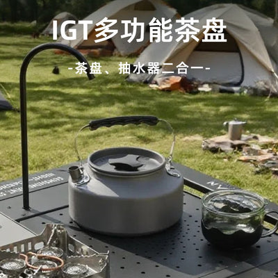 PINELORE 1-Unit Tea Tray & Water Pump — Custom Edition