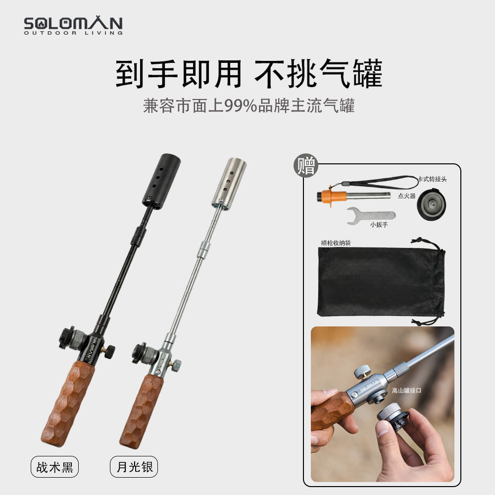 PINELORE Extended Camp Torch & Accessories
