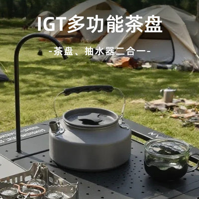 PINELORE 1-Unit Tea Tray & Water Pump