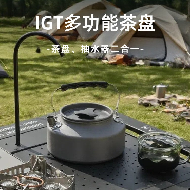 PINELORE 1-Unit Tea Tray & Water Pump