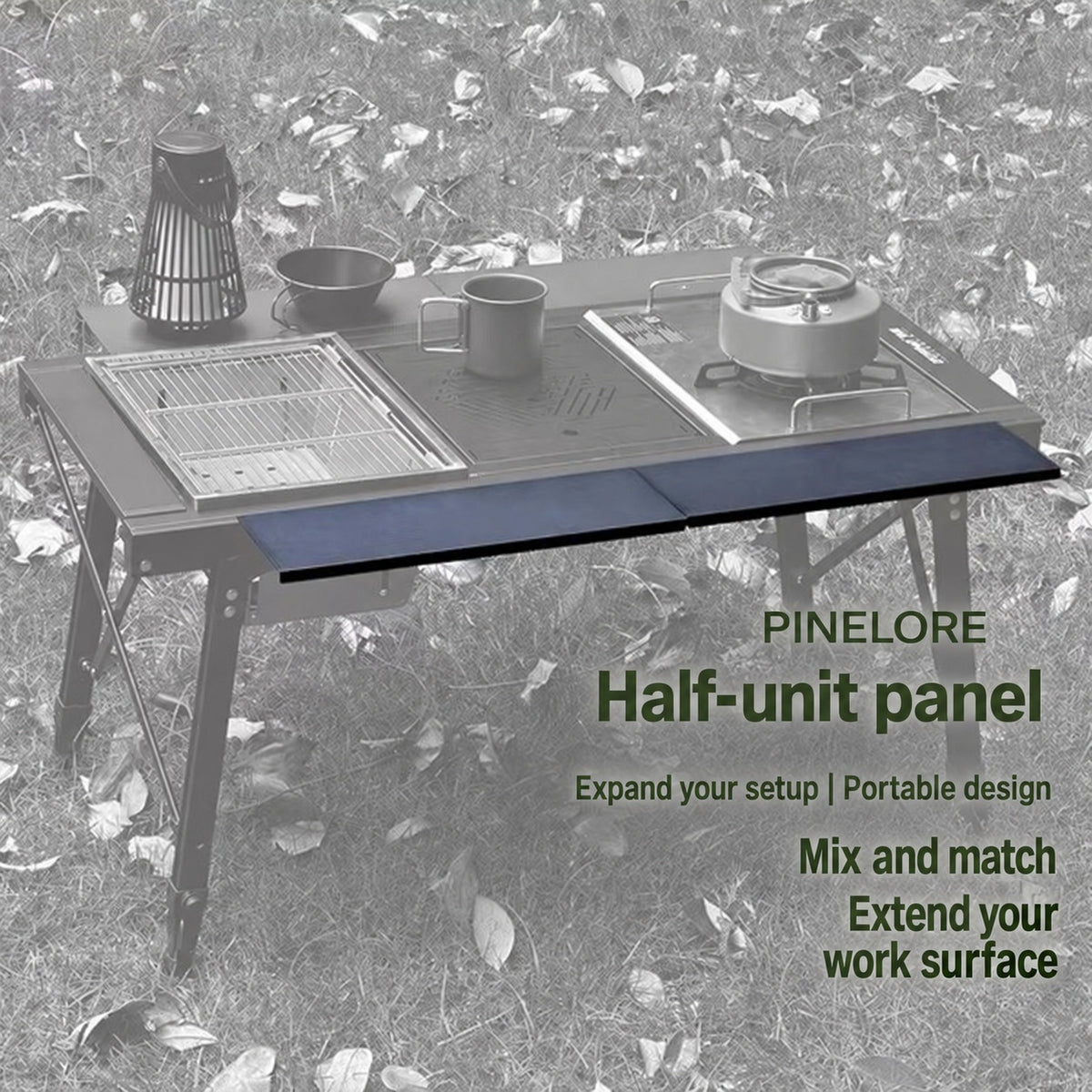 PINELORE Modular Table Panels & Edge Rails