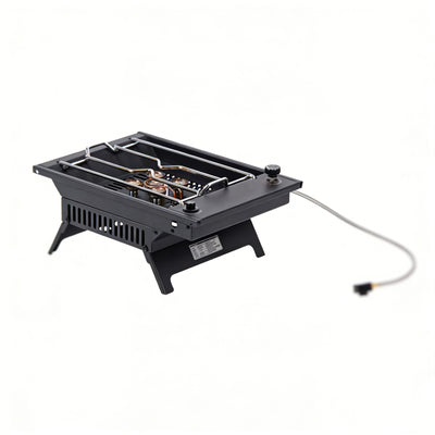 PINELORE 1-Unit Recessed Five-Burner Gas Stove