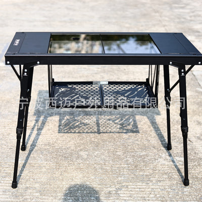 PINELORE Under-Table Storage Shelf