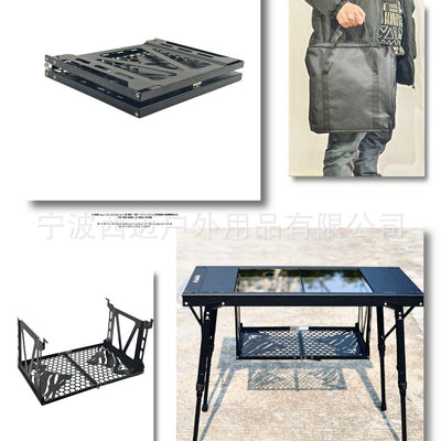 PINELORE Under-Table Storage Shelf