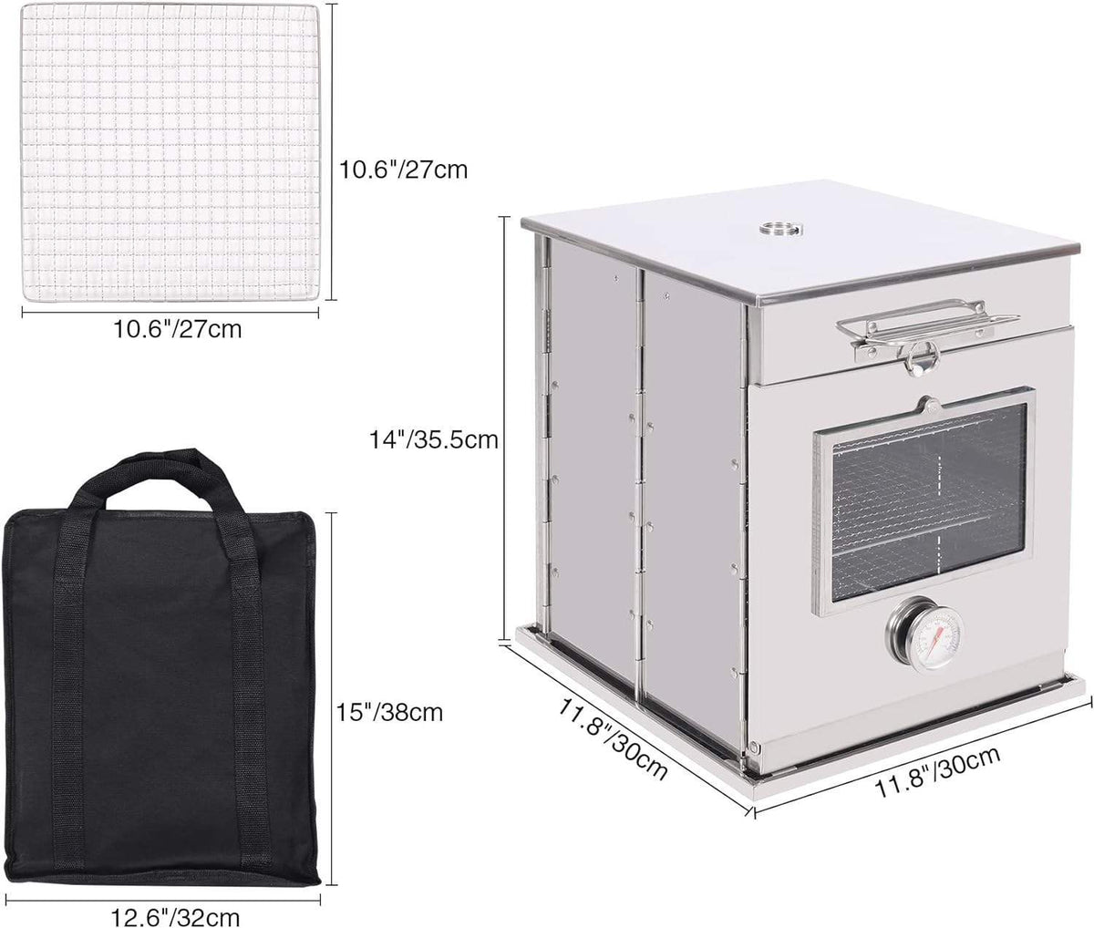 PINELORE Folding Camp Oven