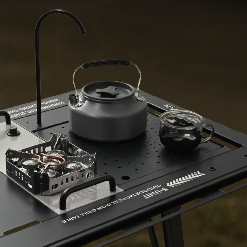 PINELORE 1-Unit Tea Tray & Water Pump — Custom Edition