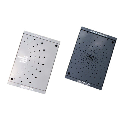 PINELORE 1-Unit Aluminum Tea Tray